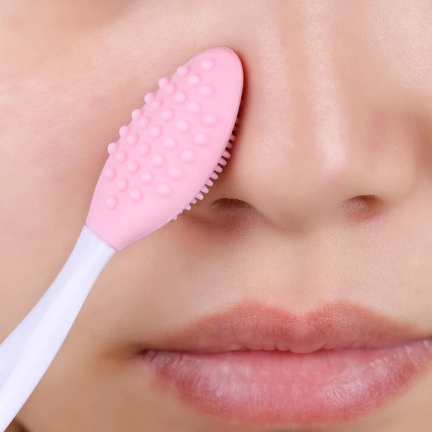 Skincare Qv - 1 buah/4 buah sikat silikon cuci