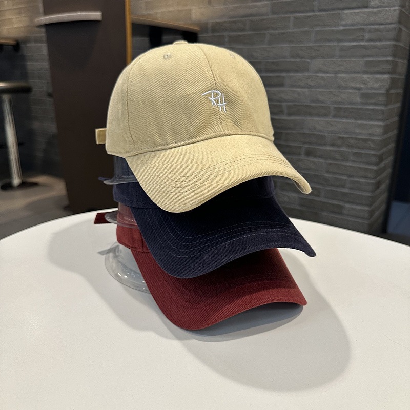 Skincare Rh - Topi Bisbol Bordir Huruf RH Gaya