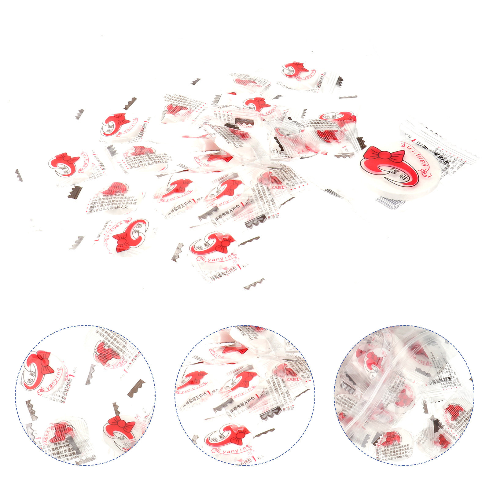 100Pcs Masker Wajah Kompres Ma - Skincare Natur E ulasan dan harga