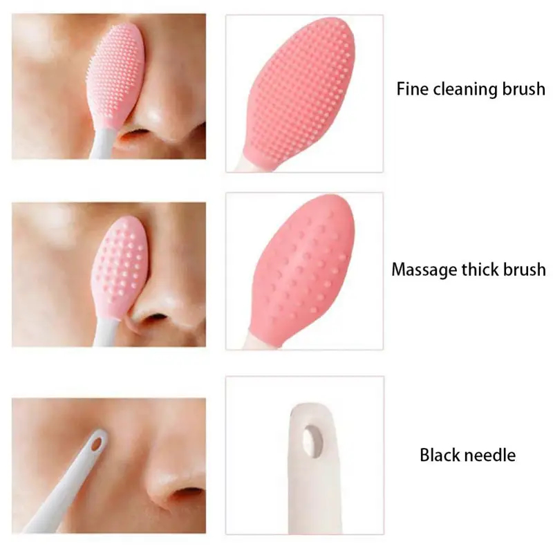 1 Buah/4 Buah Sikat Silikon Pe - Skincare Qv ulasan dan harga