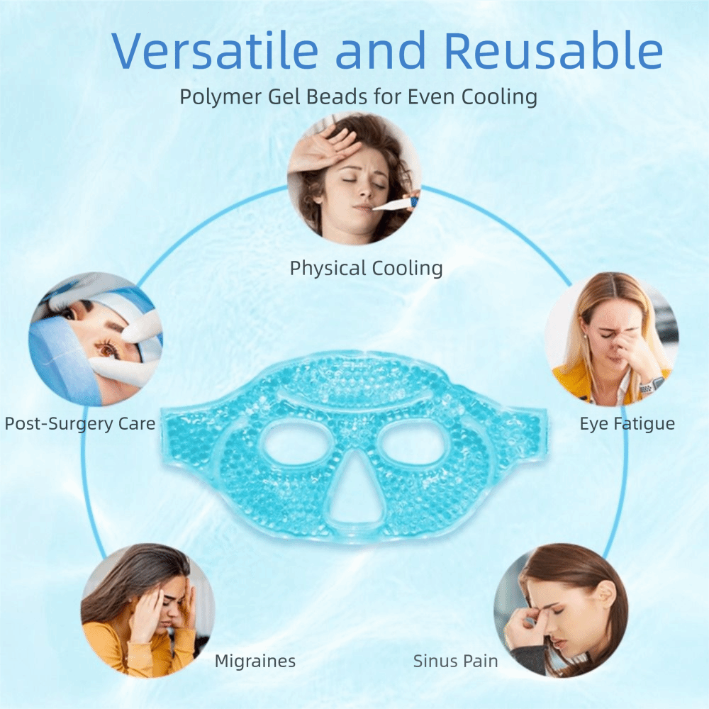 Masker Mata dan Mata Gel Es Ko - Skincare Qv ulasan dan harga