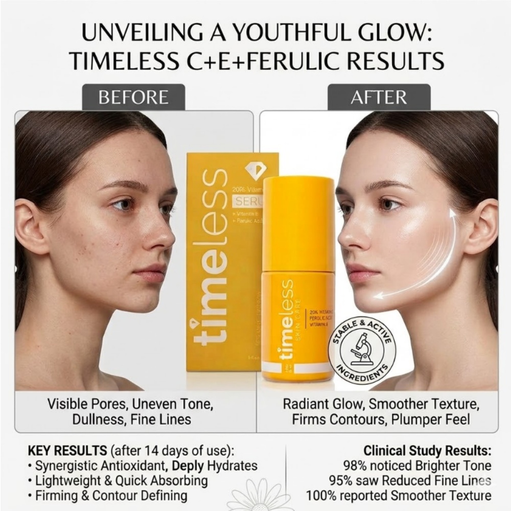 Timeless 30ml Vitamin C Feruli - Ferulic Acid Serum ulasan dan harga